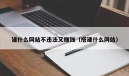 建什么网站不违法又赚钱（搭建什么网站）